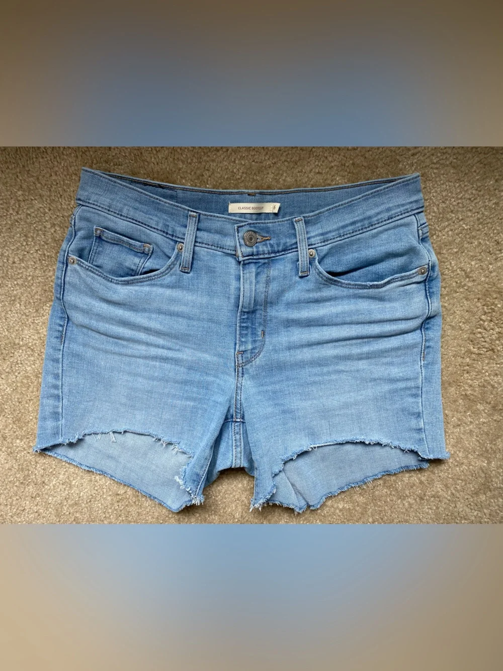 Levi’s Cutoff Denim Shorts